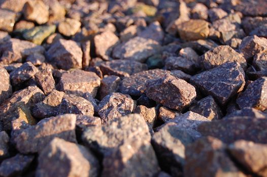 texture of gravel can be used as background