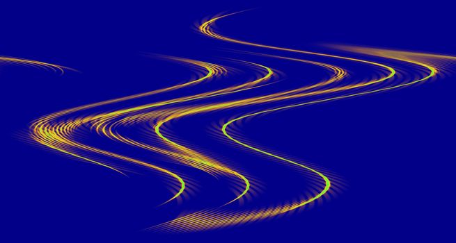 Digital computer lines of an abstract background