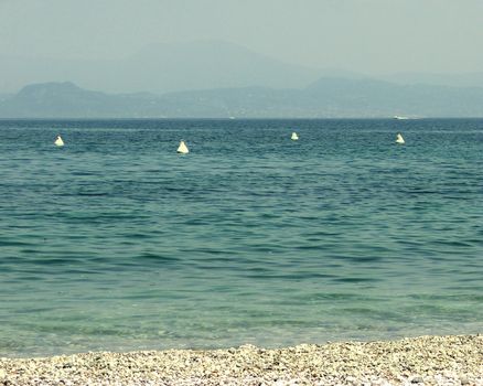 northern italy lake beach