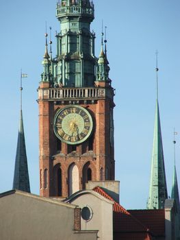 Gdańsk (Polish pronunciation [gdaɲsk] (Image:Ltspkr.png listen); German: Danzig [dantsiç] (Image:Ltspkr.png listen), Kashubian: Gduńsk, Latin: Gedania, Dantiscum) is the city at the center of the fourth-largest metropolitan area in Poland.[1] It is Poland's principal seaport as well as the capital of the Pomeranian Voivodeship. It is also historically the largest city of the Kashubian region.