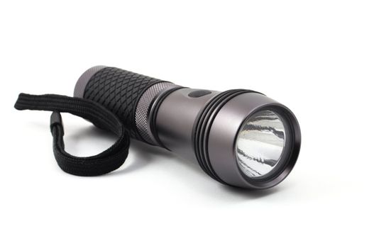 outdoor flashlight isolated on a white background