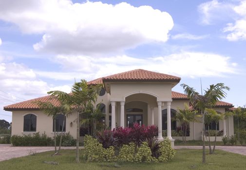 luxury mediterranean style house in miami florida