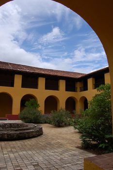 Old Spanish Convent in San Cristobal de las Casas, Chiapas, Mexico
