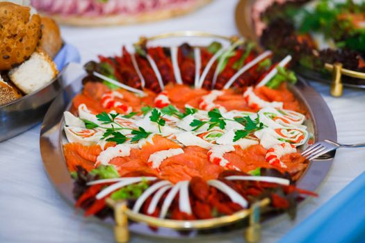 fresh food served on a plate