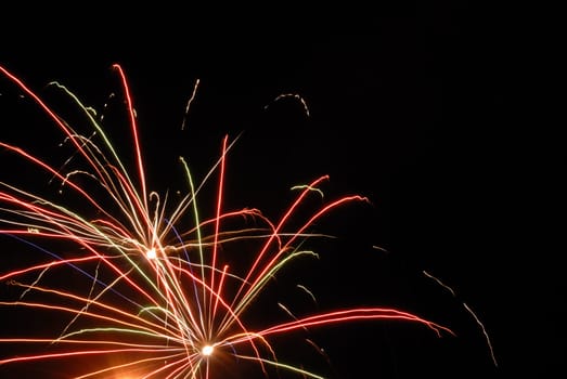 Christmas firework 
