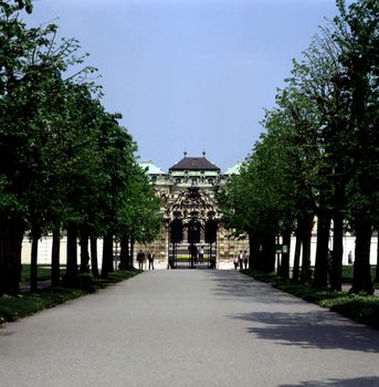 Palace Belvedere in Vienna