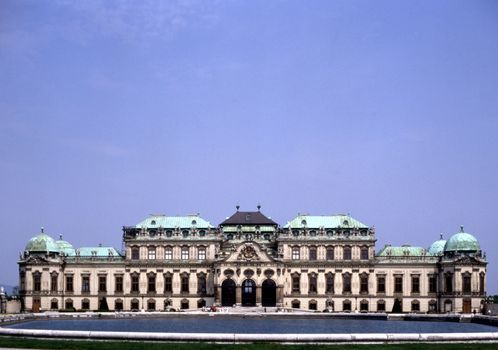 Palace Belveder in Vienna