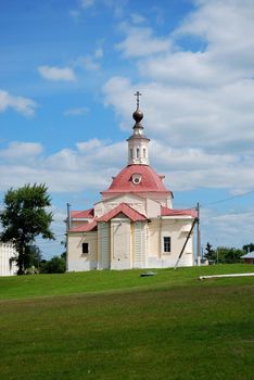 Russian orthodox church in Kolomna town near Moscow