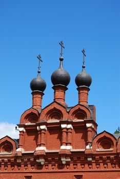 Russian orthodox church in Kolomna town near Moscow