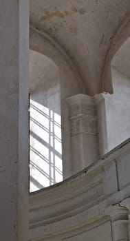 Old church in Vilnius, window, light