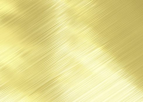 highly polished and reflective gold background