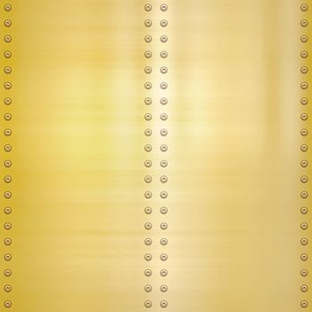 great image of shiny gold plate background