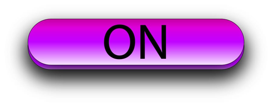 An illustrated image of an on button.