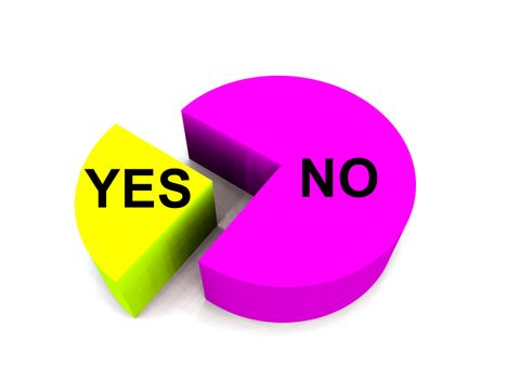 An image of a graphical pie chart, it could be useful for business concepts.