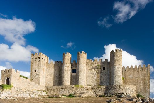 Ancient Castle in Obidos, Portugal