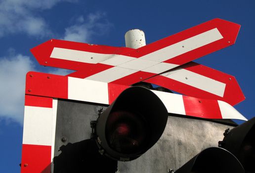 railway level crossing signal