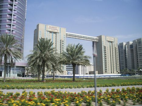 One of the landmarks in Dubai