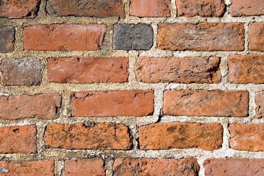 Brick wall pattern. Close up.