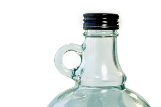 One Gallon Bottle isolated and copy space
