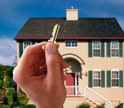 The key in hand and new home