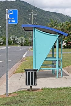 Bus Stop in Australia