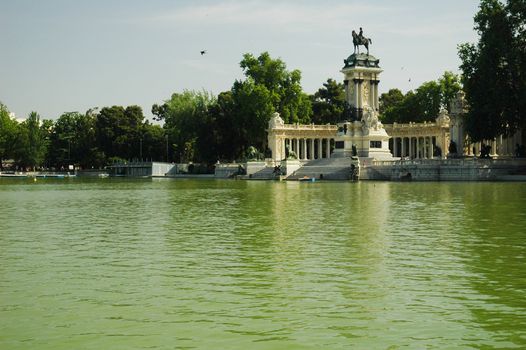 view at a historical building in madrid park