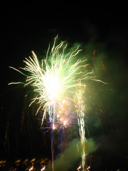 New Years 2008 Fireworks in Cairns, Australia