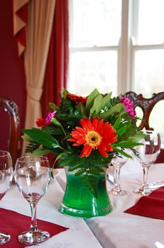 a romantic setting for a lovely meal out