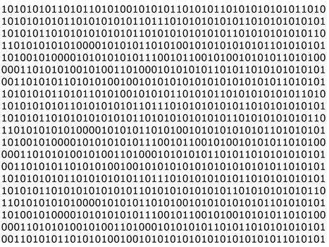 binary computer data background with 1 and 0