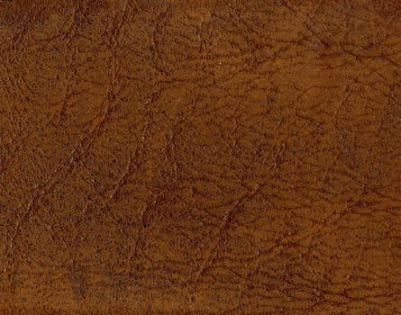 Abstract - close-up of a brown leather