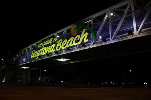 daytona beach welcome sign in I92