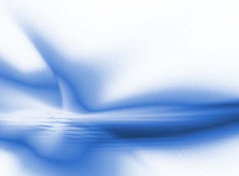 digital computer design or fractal with copyspace for text message
