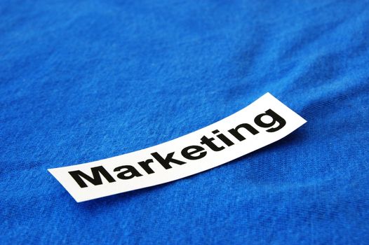 marketing concept with copyspace for text message