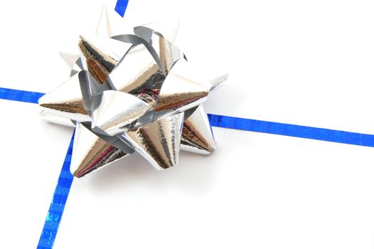 Some ribbon isolated on a white background