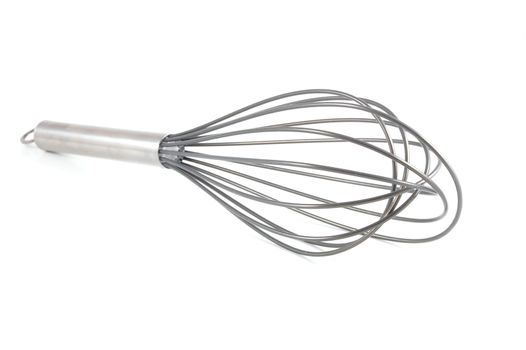 new eggbeater isolated on a white background.