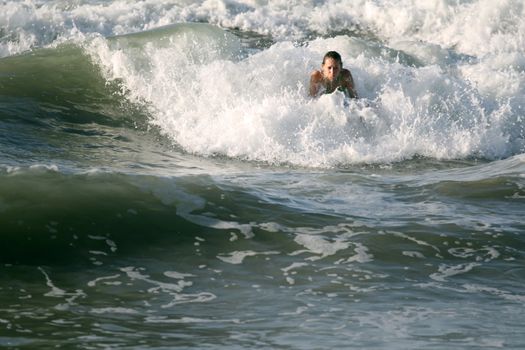 Boogie boarding