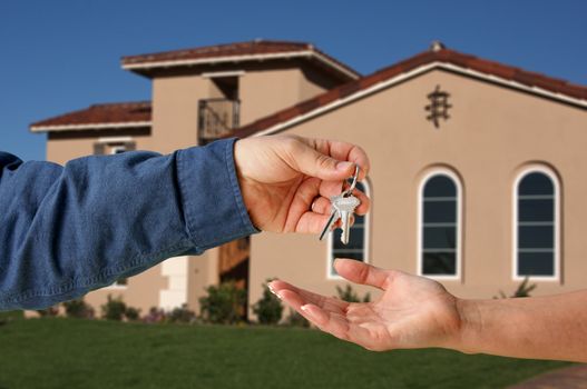 Handing Over the Keys to A New Home