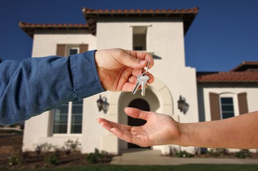 Handing Over the Keys to A New Home