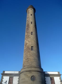 A view of the Maspalomas lighthouse.
