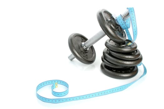 Dumbbell with measure 3