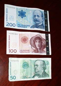 collection of norwegian bills