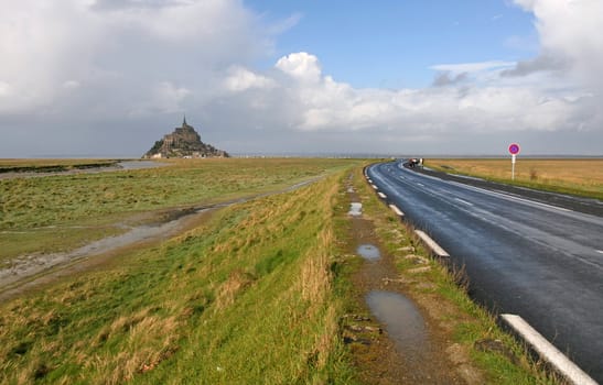 Le Mont-Saint-Michel in France