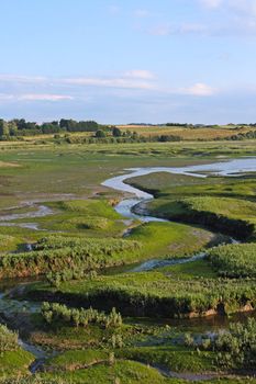 The Rance estuary in Brittany