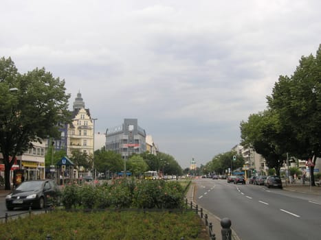 The street in Charlottenburg