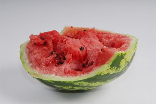 Peace of juicy and sweet watermelon