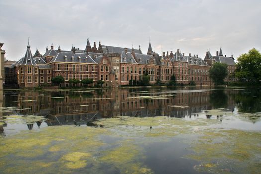 Binnenhof. Dutch Parliament buildings in The Hague