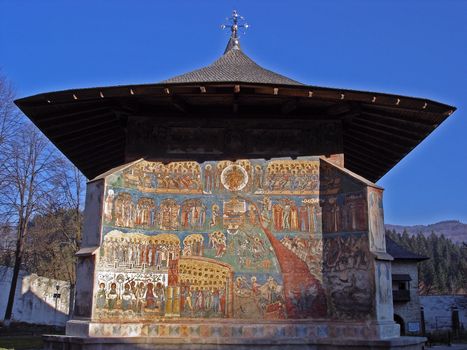 Voronet Monastery A Masterpiece Of Byzantine Art (Moldavia, Romania)