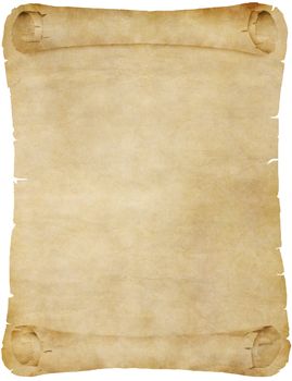 old paper or parchment scroll