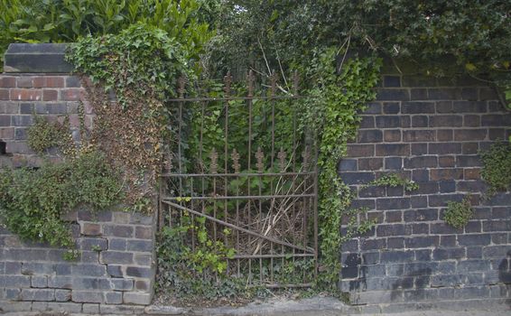 Old abandoned gateway