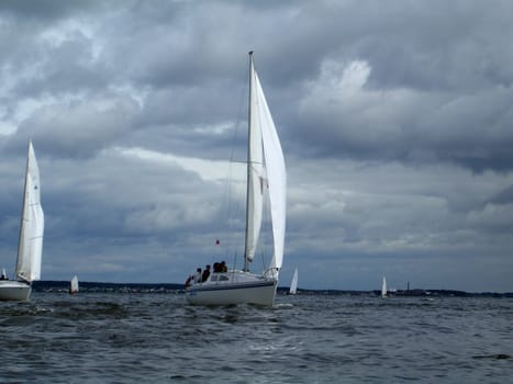 yacht, sailing